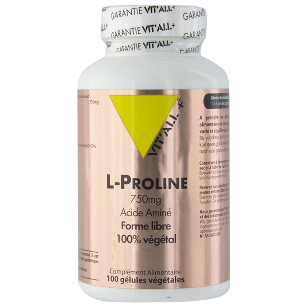 Vit'All+ L-prolina 100 Capsule 750mg