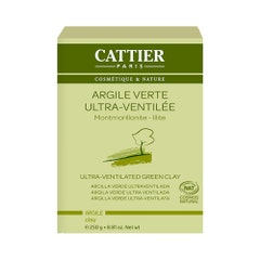 Cattier Argile Argilla verde organica ultra ventilata 250g