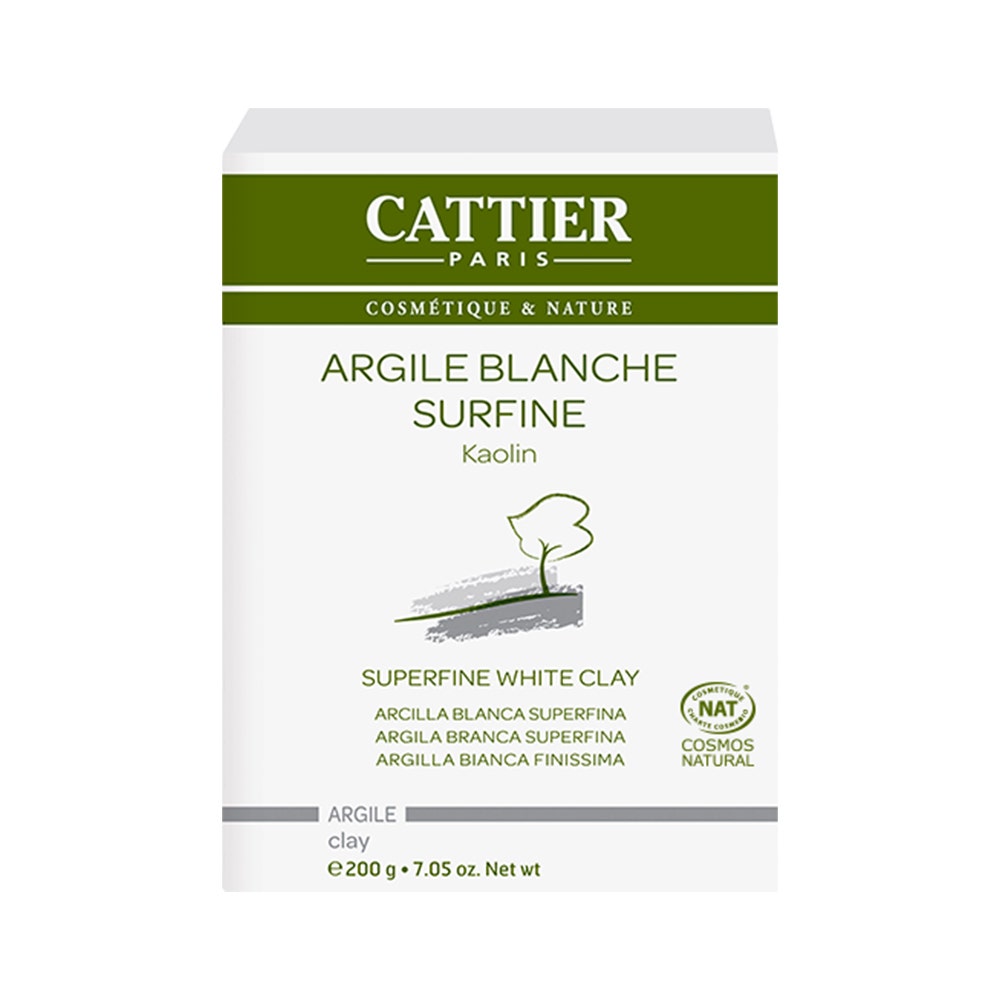 Cattier Argilla Bianca Surperfina Bio 200g