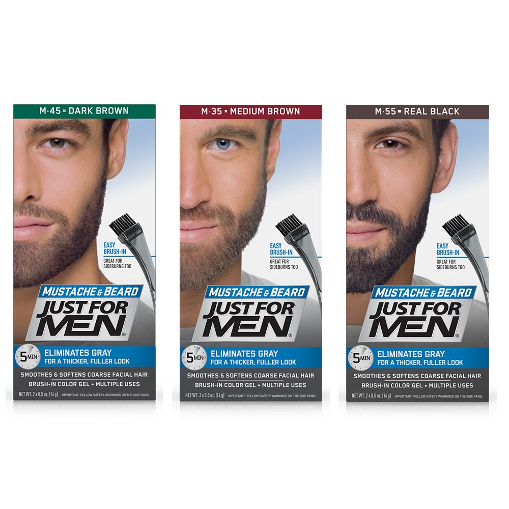 Justformen Colorazione di barba e baffi