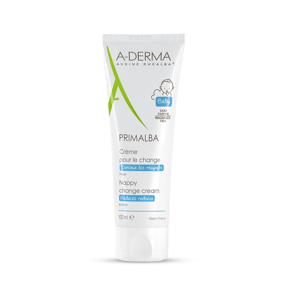 A-Derma Primalba Crema per il cambio Pelle fragile del Neonato 100ml