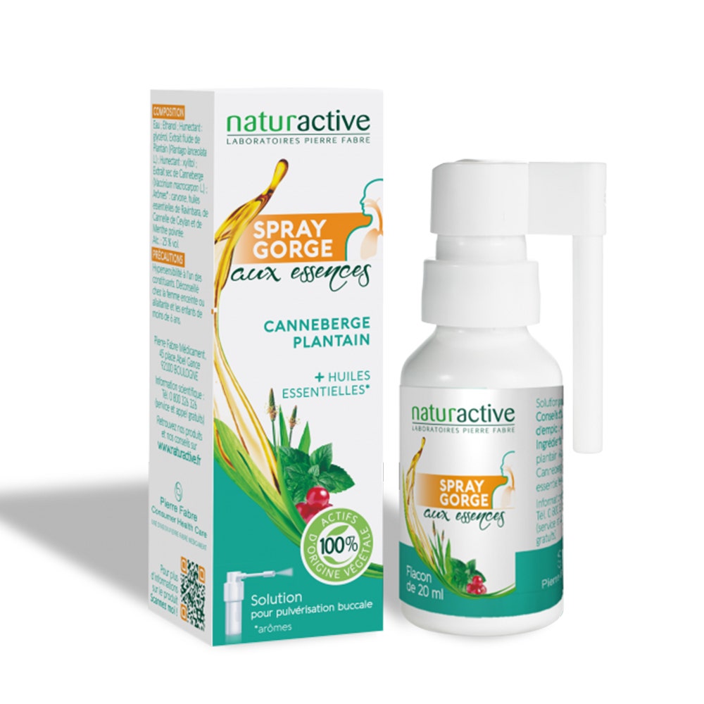 Naturactive Essence Spray per la gola 20ml