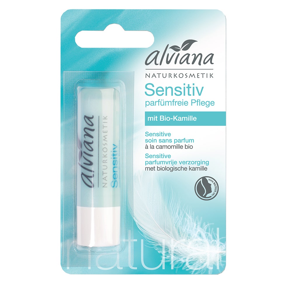 Alviana Sensitive Balsamo Labbra alla Camomilla non profumato 4,5g