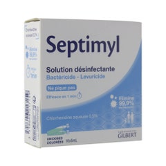 Gilbert Septimyl Soluzione Desinfectis di clorexidina 0,5% 10x5ml 100ml