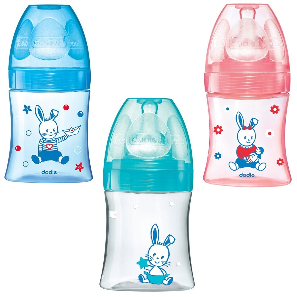 Dodie Biberon Initiation+ flusso 1 anti-coliche 0-6 mesi 150ml