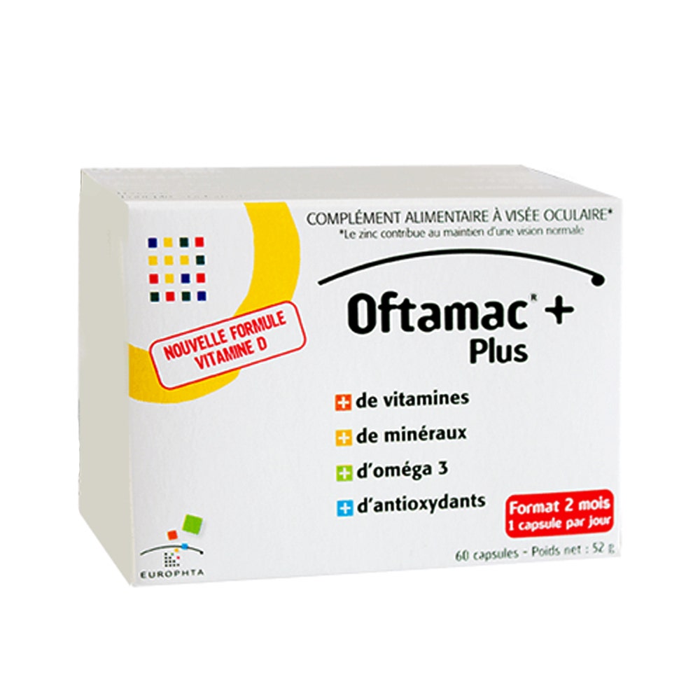 Europhta Oftamac+ 60 Capsule