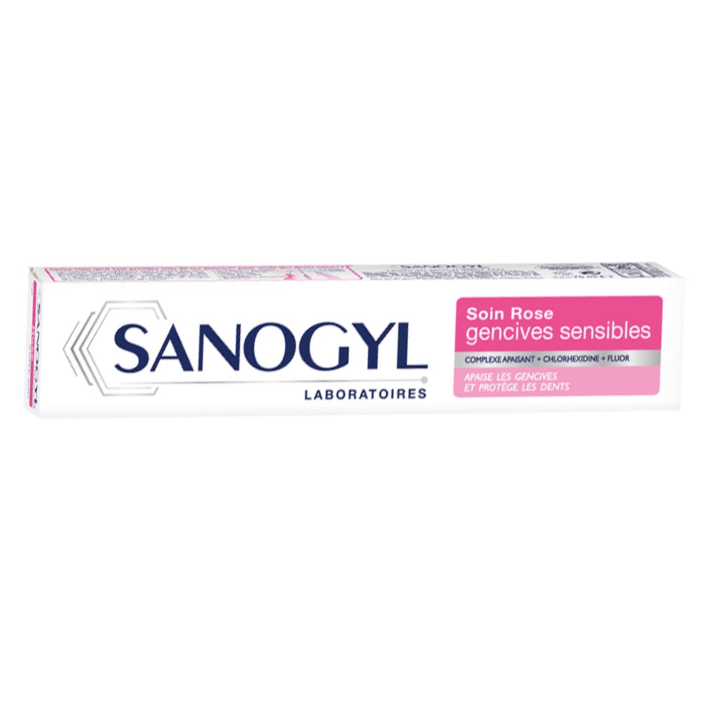 Sanogyl Dentifricio per gengive sensibili Rosa 75ml