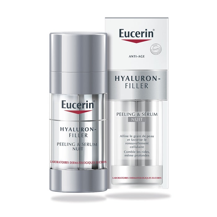 Eucerin Hyaluron-Filler + 3x Effect Peeling anti-età e Siero Notte 30ml