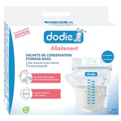 Dodie Dodie 20 Sachets De Conservation De Lait Maternel 270ml