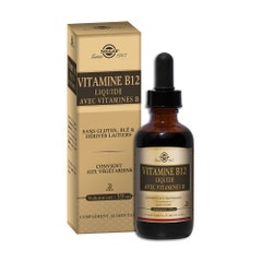Solgar Vitamine B12 liquide Vitalité Cardiovasculaire 59 ml