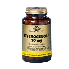 Solgar Pycnogenol 30 Gelule Circulation sanguine Antioxydant 30 mg