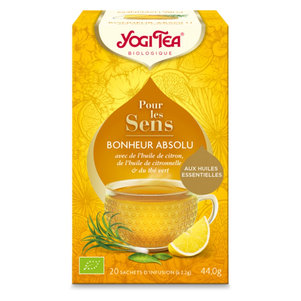 Yogi Tea Pour Les Sens Felicità assoluta 20 Bustine