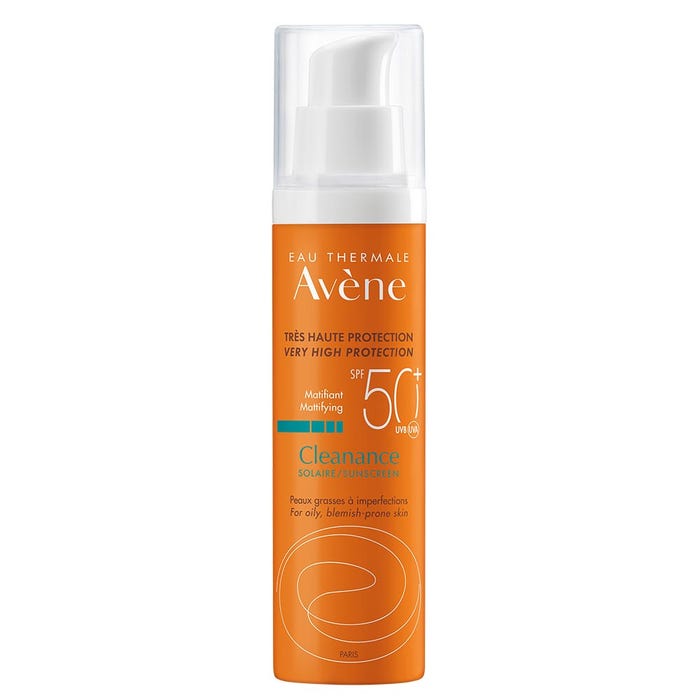 Avène Cleanance Avene Solaire Cleanance Spf50+ Peaux Grasses A Imperfections 50ml