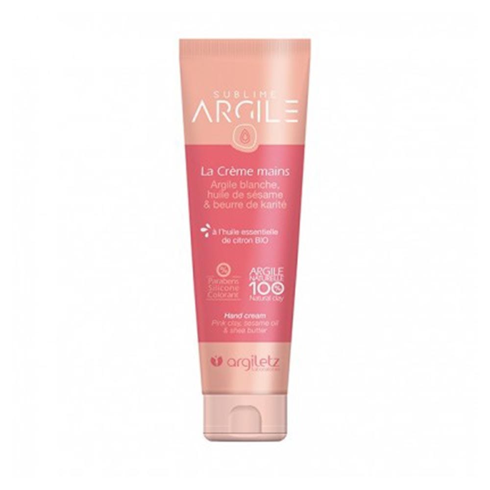 Argiletz Crema per le mani all'olio essenziale di Limone Bio 50 ml