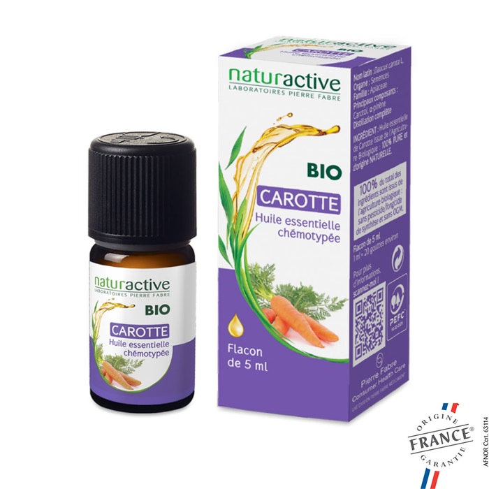 Naturactive Olio essenziale di carota Bio 5ml