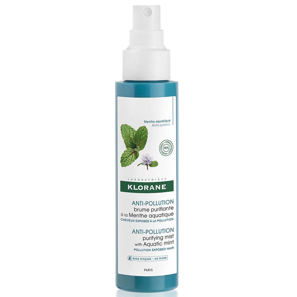 Klorane Menta Acquatica Spray anti-inquinamento purificante 100ml