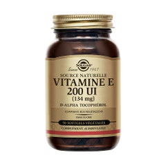Solgar Vitamine E 200ui 50 Capsule 134 mg Antioxydant Beauté