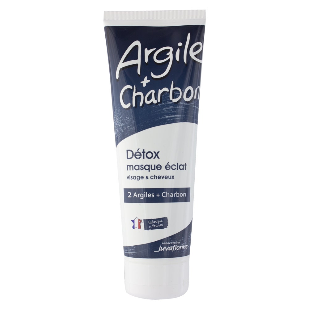 Juvaflorine Maschera Detox al Carbone per viso e Capelli 300g