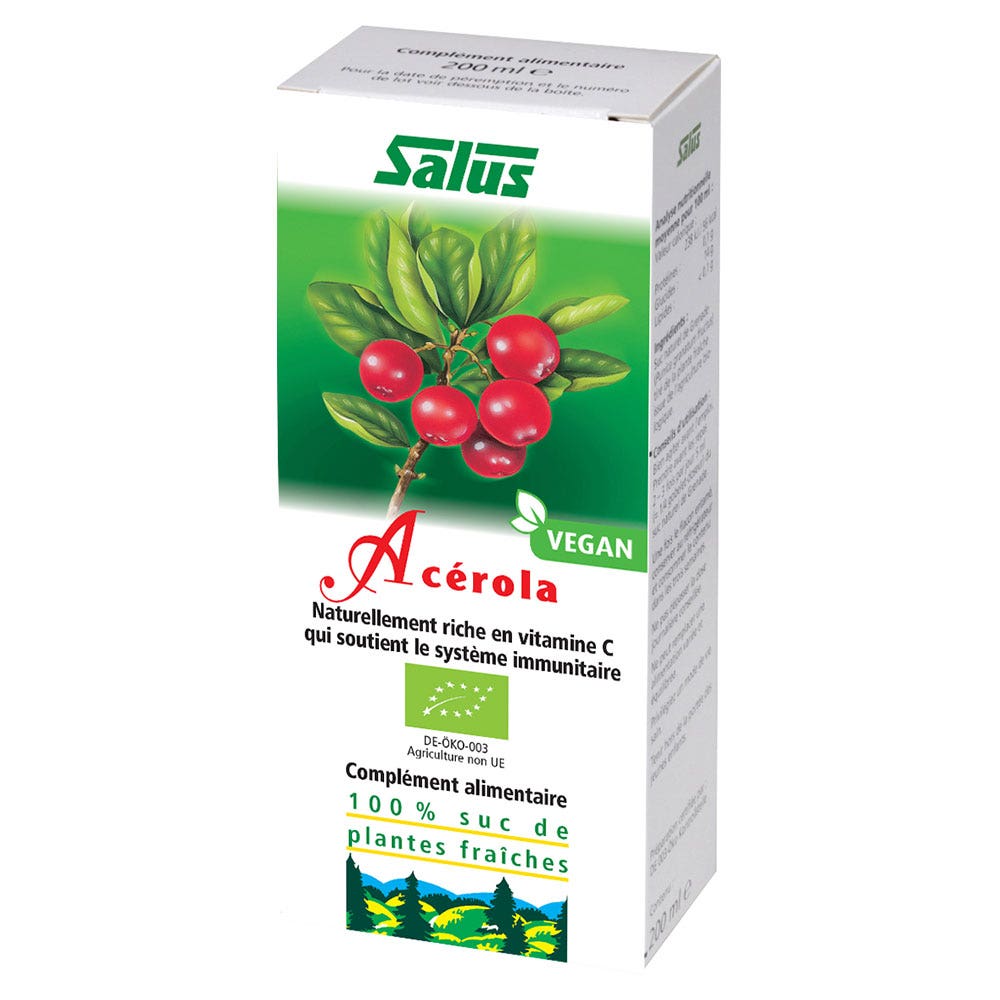 Salus Acerola biologica Suc 200 ml