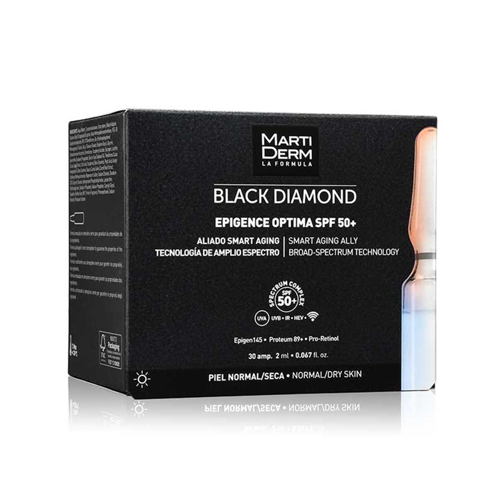Martiderm Black Diamond Epigence Optima Spf50+ 30 fiale