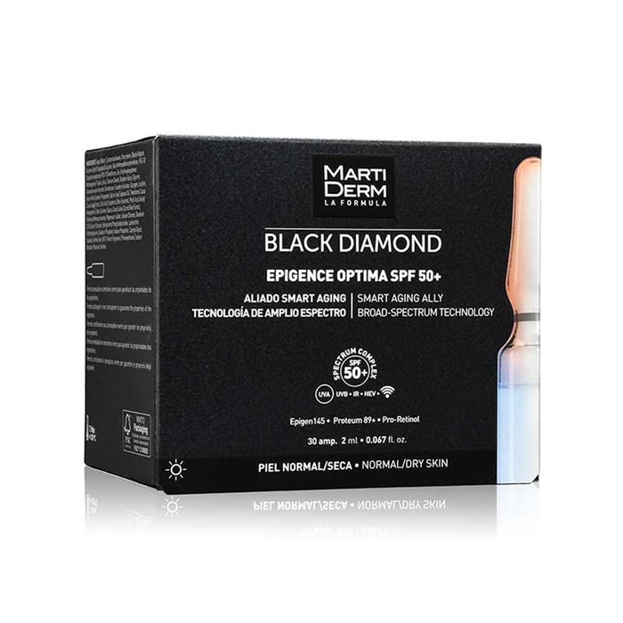 Martiderm Black Diamond Epigence Optima Spf50+ 30 Ampoules Black Diamond Martiderm