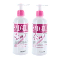 Saugella Girl Emulsione detergente delicata 2x200ml