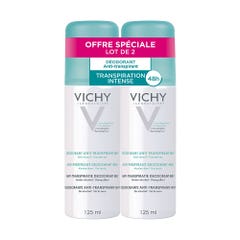 Vichy Déodorant Deodorante antitraspirante 48H - Spray Spray 2x125ml