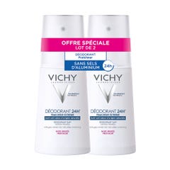 Vichy Deodorante Freschezza estrema per 24 ore Spray 2x100ml