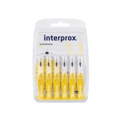 Interprox Mini spazzolini interdentali da 1,1 mm X6