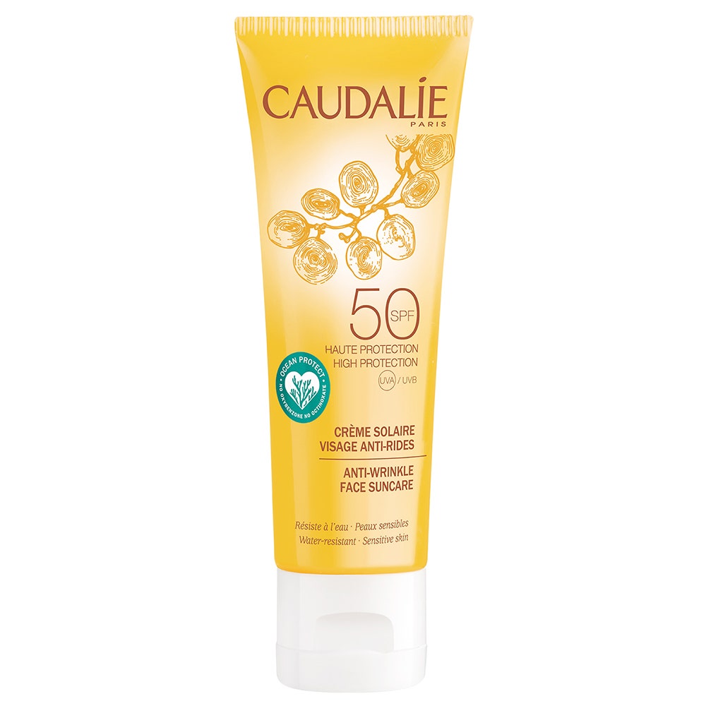 Caudalie Soleil Divin Crema Solare Viso Antirughe Spf50 - 50ml