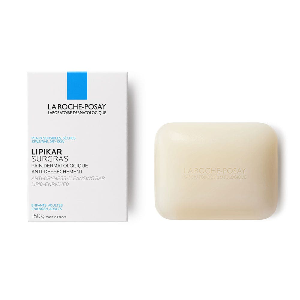 La Roche-Posay Lipikar Surgras pane detergente relipidante per pelli sensibili 150g