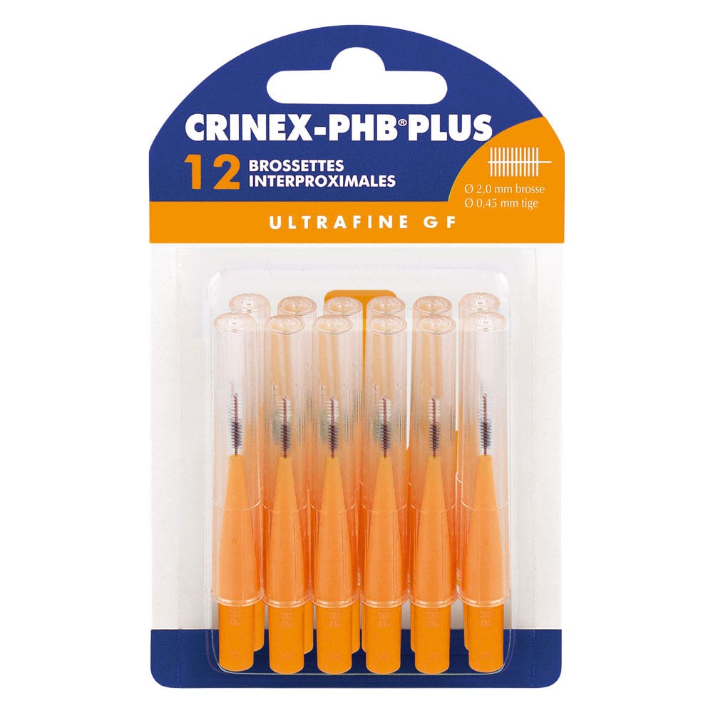 Crinex Scovolini interdentali 2,0 mm Ultrafine X12 Phb Plus Gf