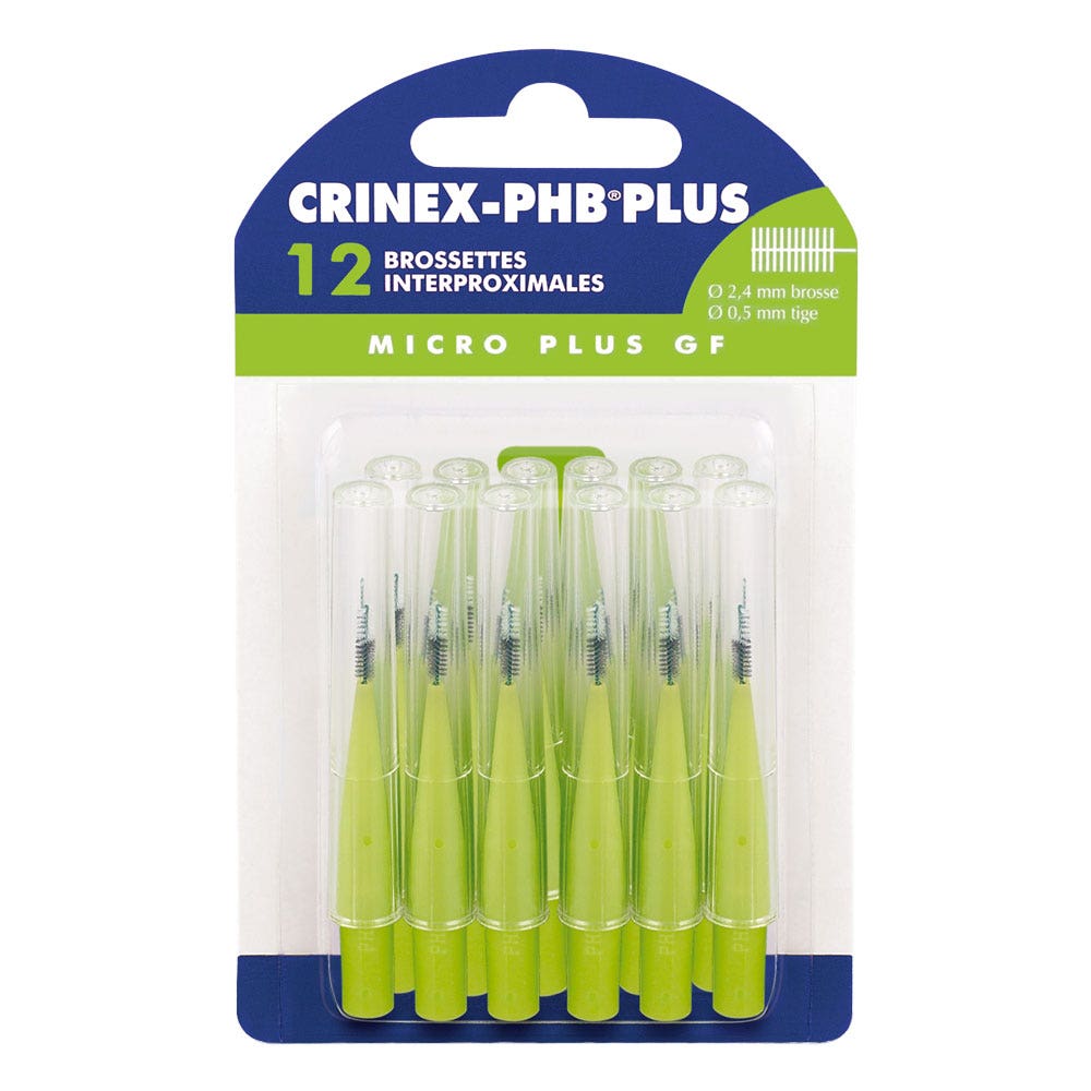 Crinex Scovolini interdentali 2,4 mm Micro Plus GF PHB Plus x12