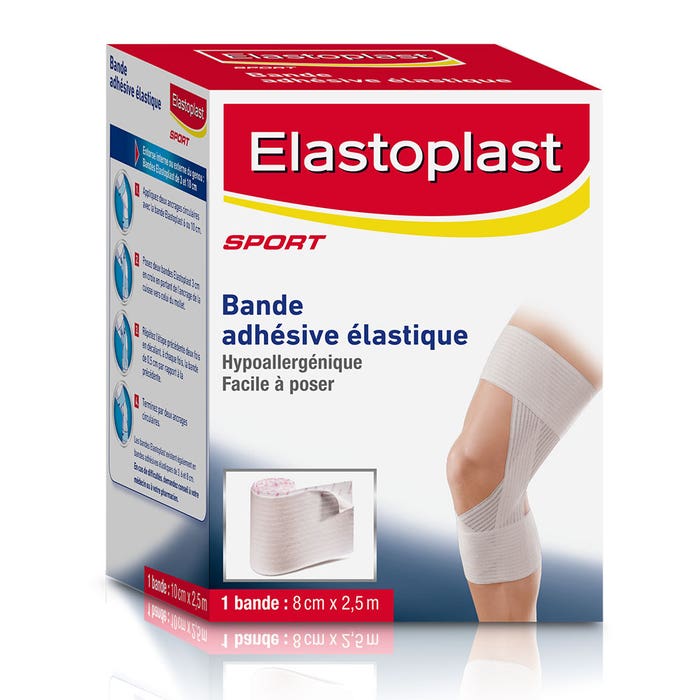 Bendaggi elastici adesivi 8 cm Sport Elastoplast