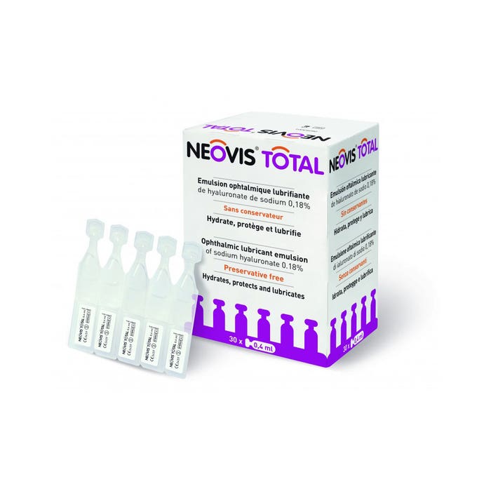 Neovis Emulsione oftalmica lubrificante totale 30x0,4ml Neovis