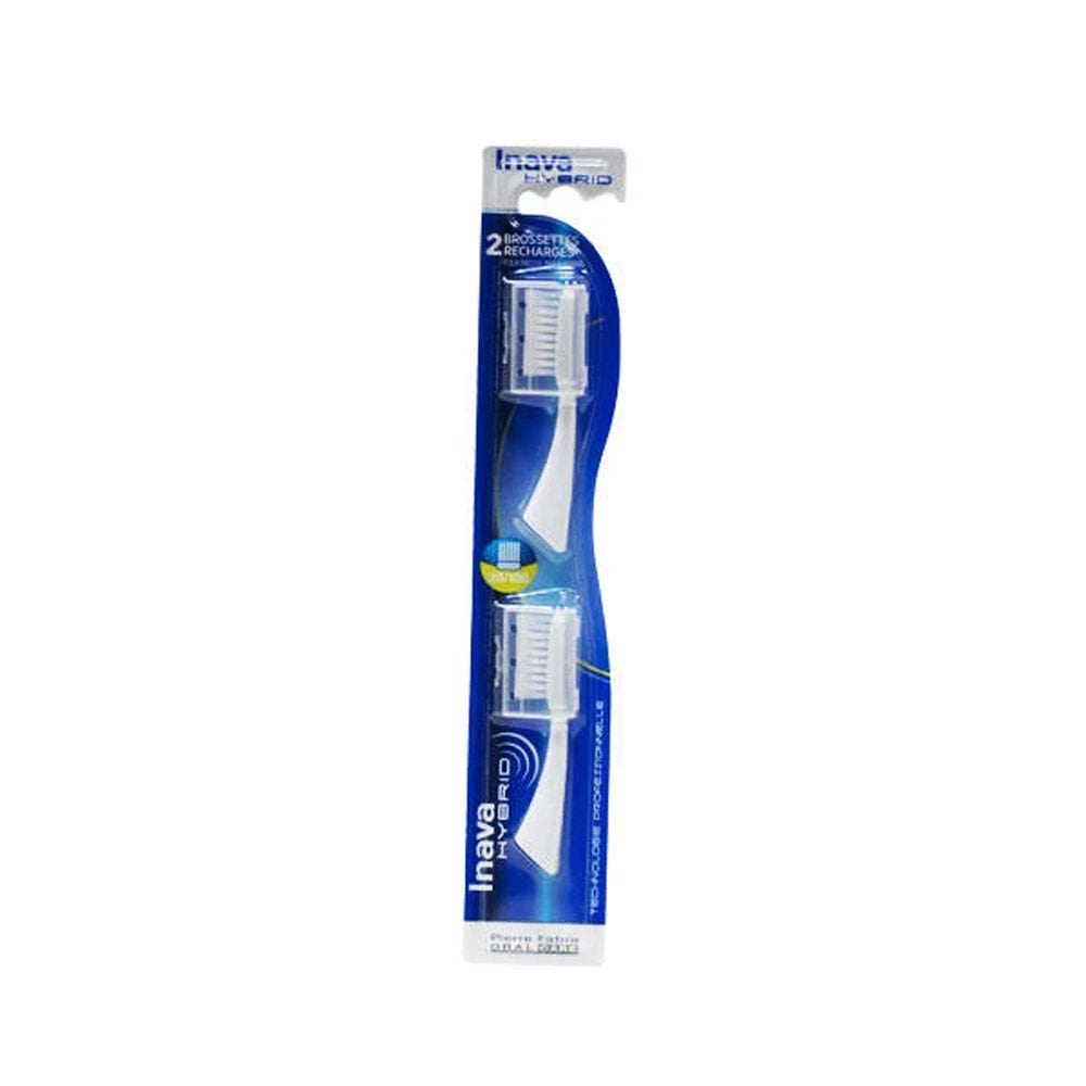 Inava Hybrid Spazzole di ricambio 20/100 x2