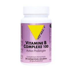 Vit'All+ Complesso di vitamine B Azione prolungata 30 Compresse 30 comprimés