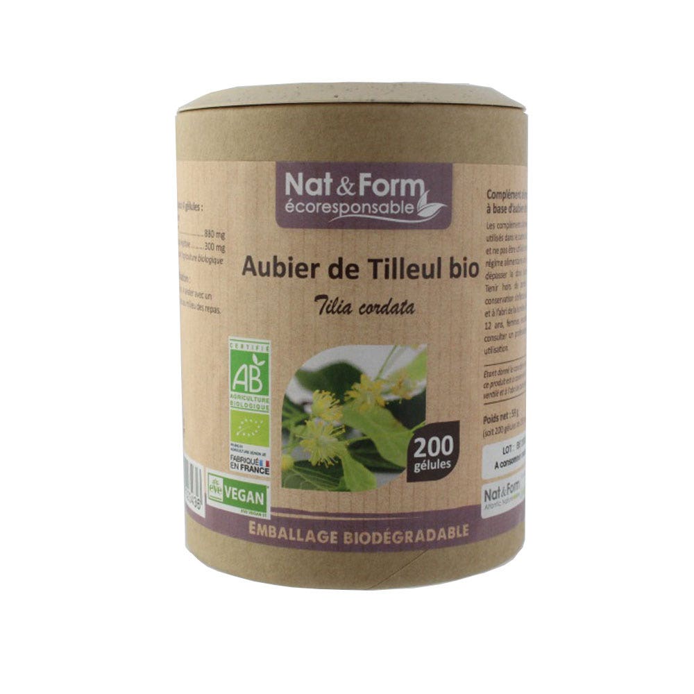 Nat&Form Alburno di tiglio Bio x 200 capsule