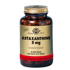 Solgar Astaxantina 30 Capsule Solaire Beauté 5 mg