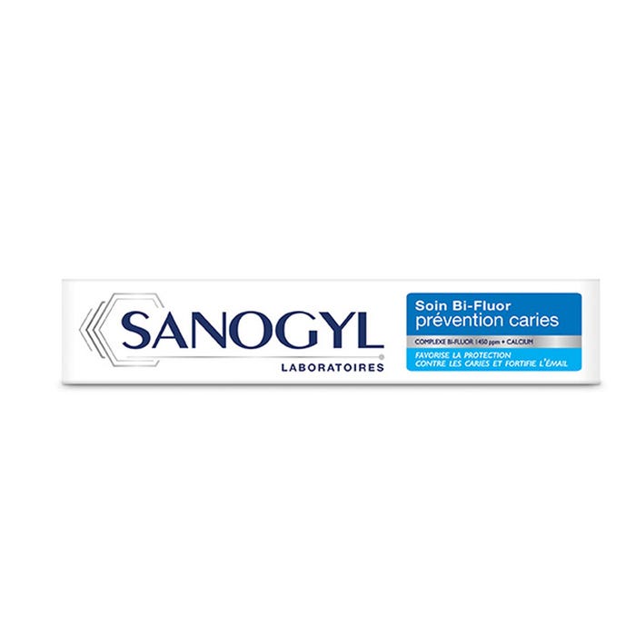 Cura bi-fluoristica 75ml Prevenzione della carie Sanogyl