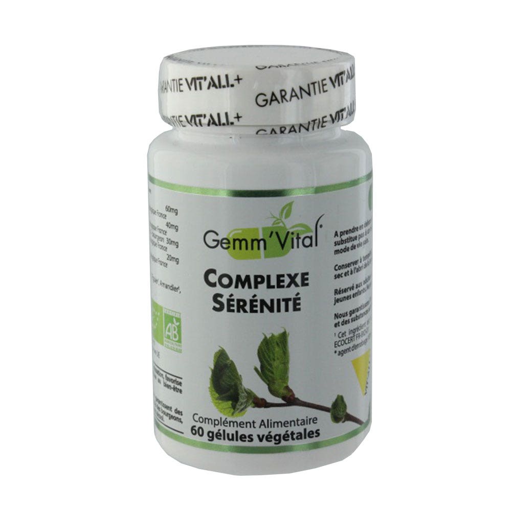 Vit'All+ Complesso organico Serenite 60 capsule