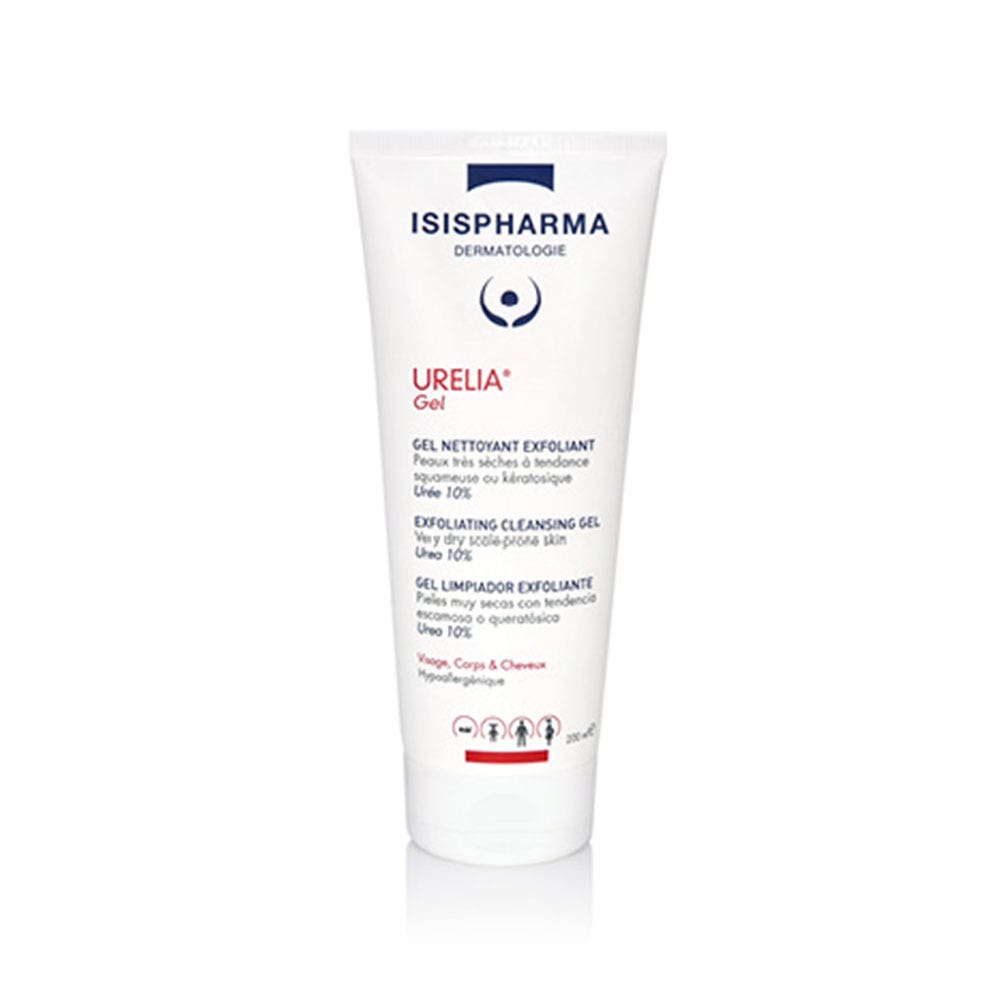 Isispharma Urelia Gel Detergente Esfoliante Tres Seches N.A Tendance Atopique 200 ml