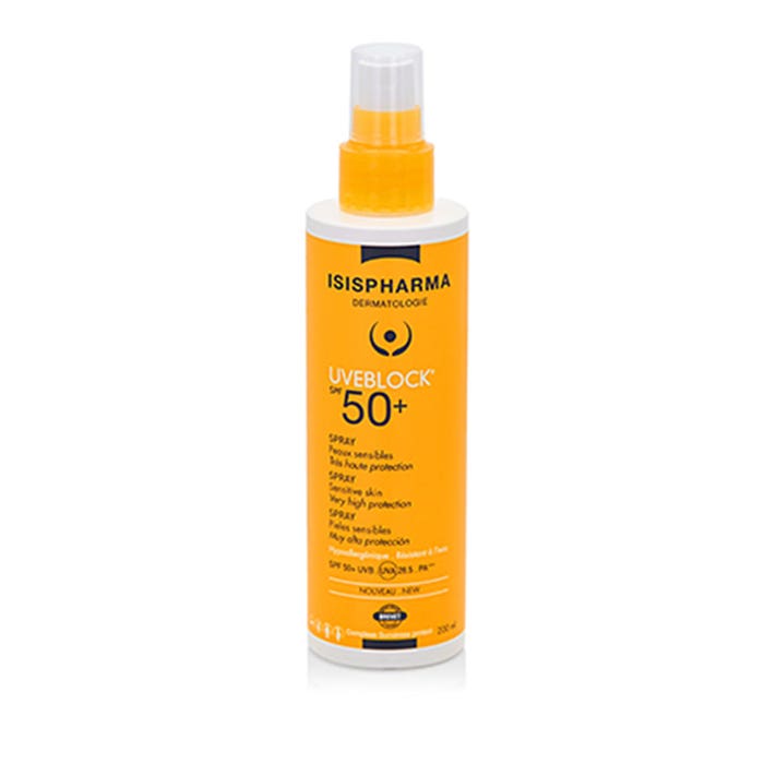 Isispharma Uveblock Spray solare ad altissima protezione Spf50+ 200 ml