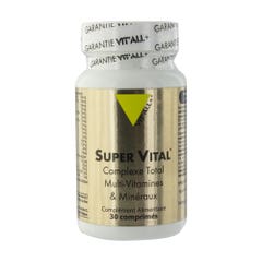 Vit'All+ Super Vital Complesso Totale Multivitamine e Minerali 30 compresse