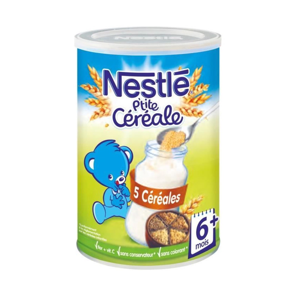 Nestlé 5 P'tite Céréale Natura 6 mesi e Plus 415g