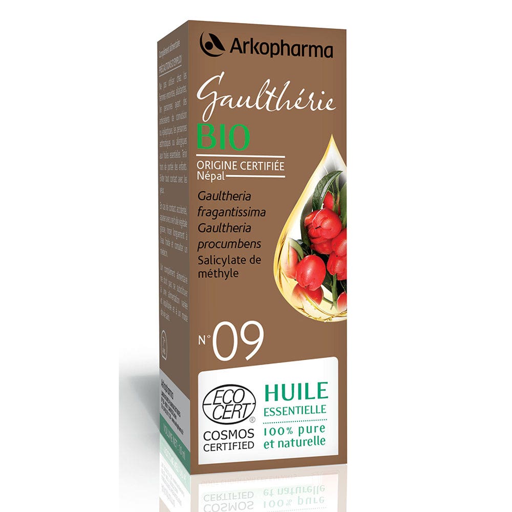 Arkopharma Arkoessentiel Olio essenziale n°9 Gaultheria wintergreen 10 ml