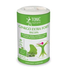 Tonic Nature Ginkgo Extra Strength Bacopa 80 Gelule
