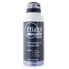 Etiaxil Deodorante Spray uomo 48 ore senza alluminio 150 ml