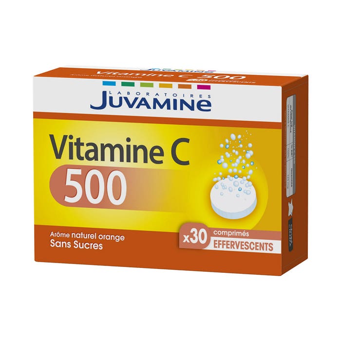Vitamina C 500 30 Compresse Effervescenti Juvamine