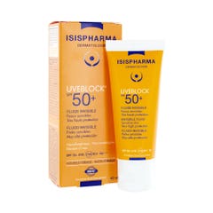 Isispharma Uveblock Invisible Fluido Spf50+ Pelle Sensibile 40 ml